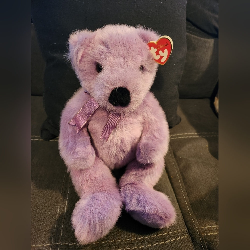 TY vintage classic bears. Blueberry